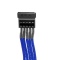 Individually Sleeved SATA Cable - Blue
