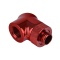 Pacific G1/4 90 Degree Adapter – Red (2-Pack Fittings)