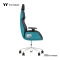 ARGENT E700 игровое кресло из натуральной кожи в цвете "Океанический Синий". Дизайн от студии F. A. Porsche