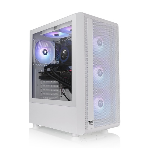 S200 TG ARGB Snow Mid Tower Chassis 